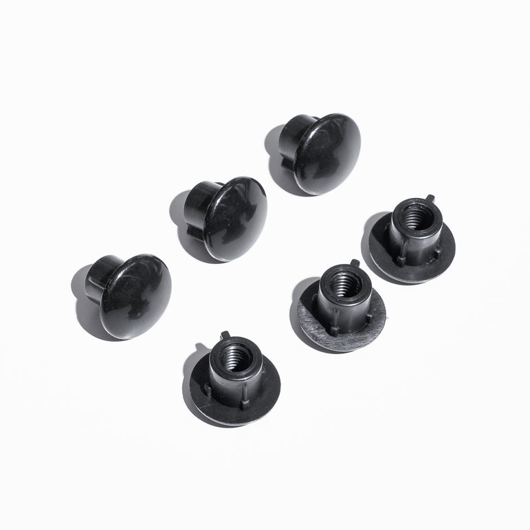 Spare Part - PRO BENCH Pole Caps (set of 6) QUICKPLAY