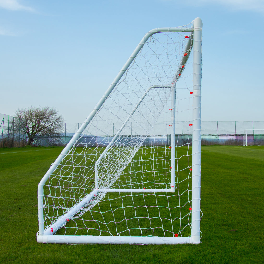 Q-FOLD Match Folding Soccer Goal 12x6'