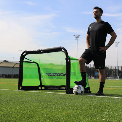 PRO ALU Training Instant Soccer Goal 5x3' - QUICKPLAY - Aluminum Goals Astroturf Folding Goals indoor instructions portable Pro ship45 Soccer Soccer Coach Soccer Teams Soccer Training