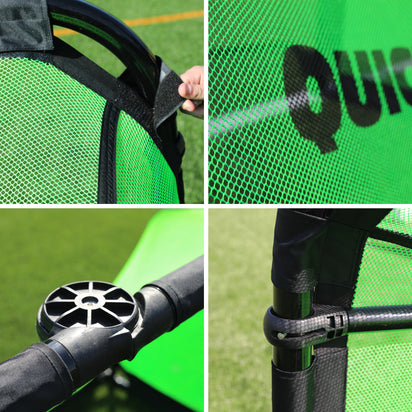 PRO ALU Training Instant Soccer Goal 5x3' - QUICKPLAY - Aluminum Goals Astroturf Folding Goals indoor instructions portable Pro ship45 Soccer Soccer Coach Soccer Teams Soccer Training