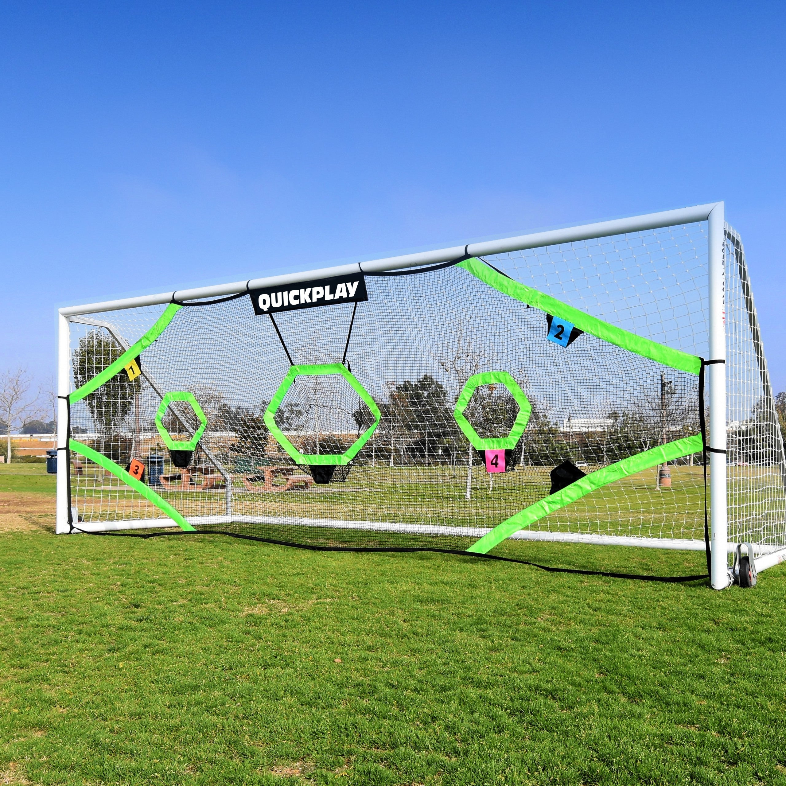 Soccer goal deals target