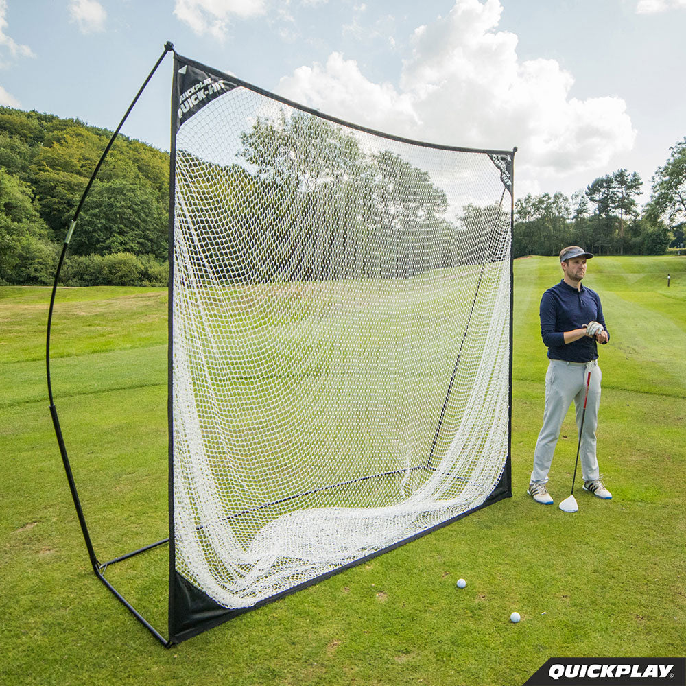 QUICK-HIT Practice Hitting Net 8x8' QUICKPLAY