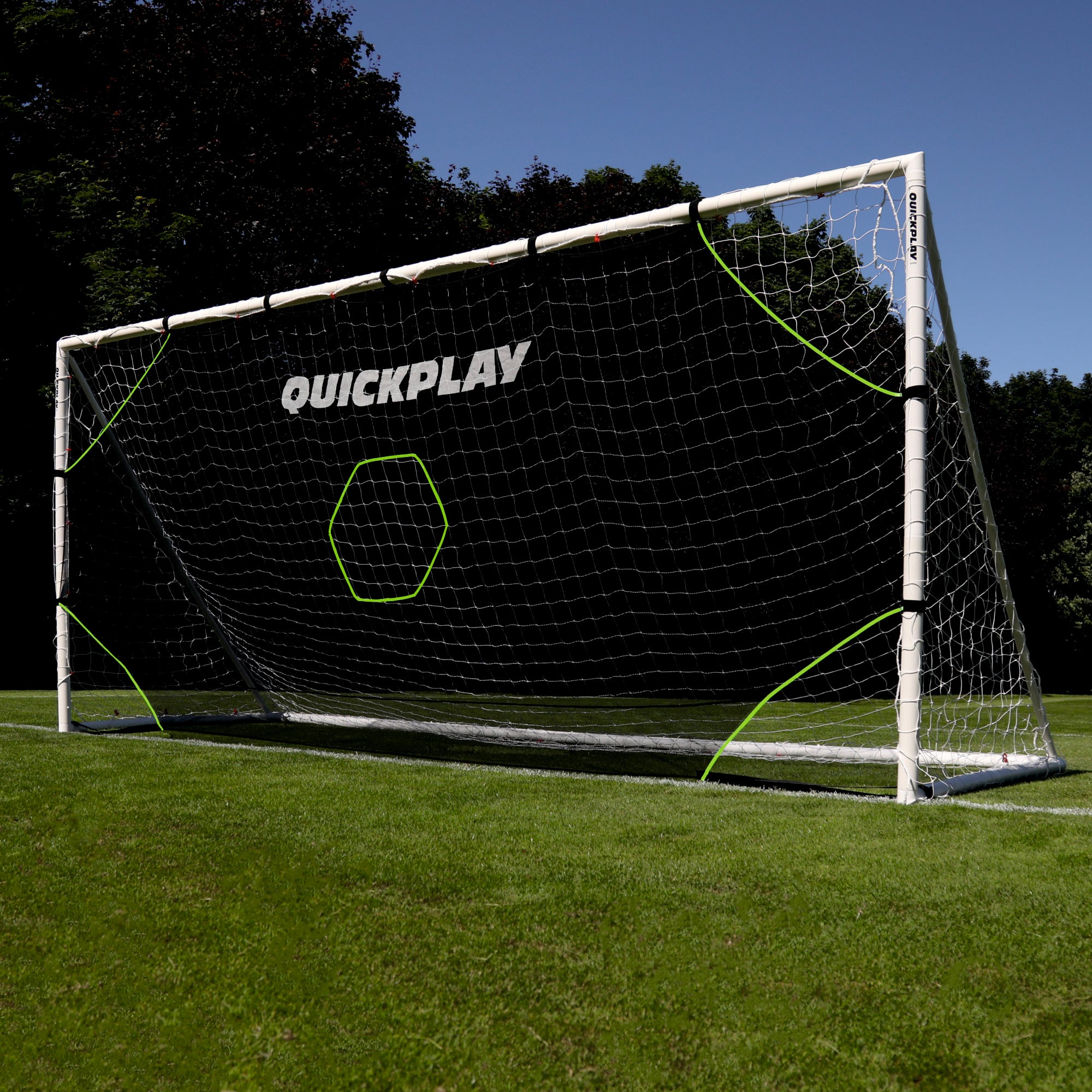 16x7' Target Net Lite | Youth Soccer Goal Shooting Drills