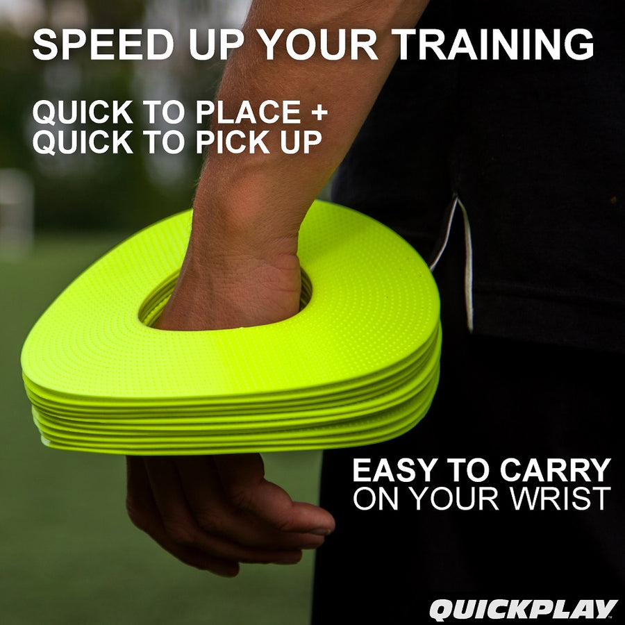 Flat Markers Neon (set of 10) QUICKPLAY