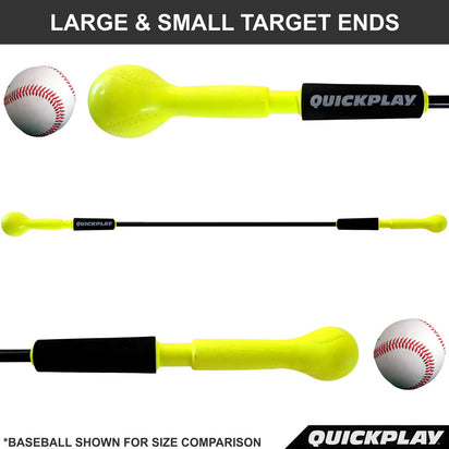 Baseball Target Swing Stick - QUICKPLAY - Baseball Baseball Coach Baseball Swing Trainer Baseball Teams Baseball Training instructions ship20