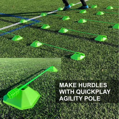 Training Mini Cones (set of 20) - QUICKPLAY - Astroturf Baseball Baseball Coach Baseball Teams Baseball Training Golf Golf Training Handball Handball Training instructions marker Pro ship8 Soccer Soccer Accessory Soccer Coach Soccer Teams Soccer Training Speed & Agility