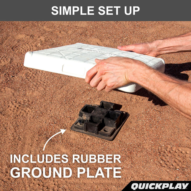 Basefall Safe Baseball Safety Base (set of 3) Official Size Baseball Bases