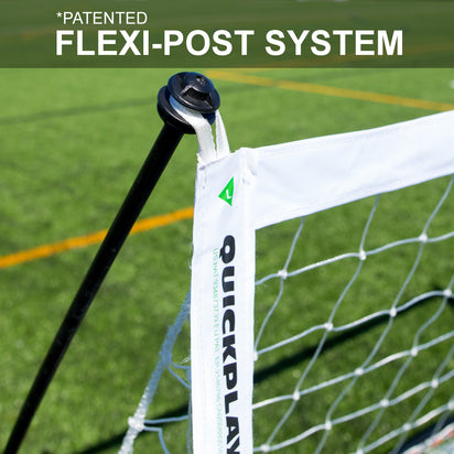 KICKSTER Elite Portable Futsal Goal 9.8x6.5' - QUICKPLAY - Astroturf has-spares indoor instructions portable Pro ship20 Soccer Soccer Coach Soccer Teams