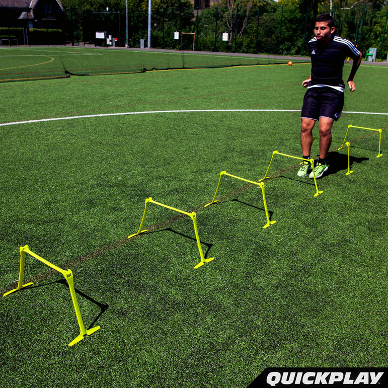 Adjustable Speed Hurdles (set of 6) QUICKPLAY