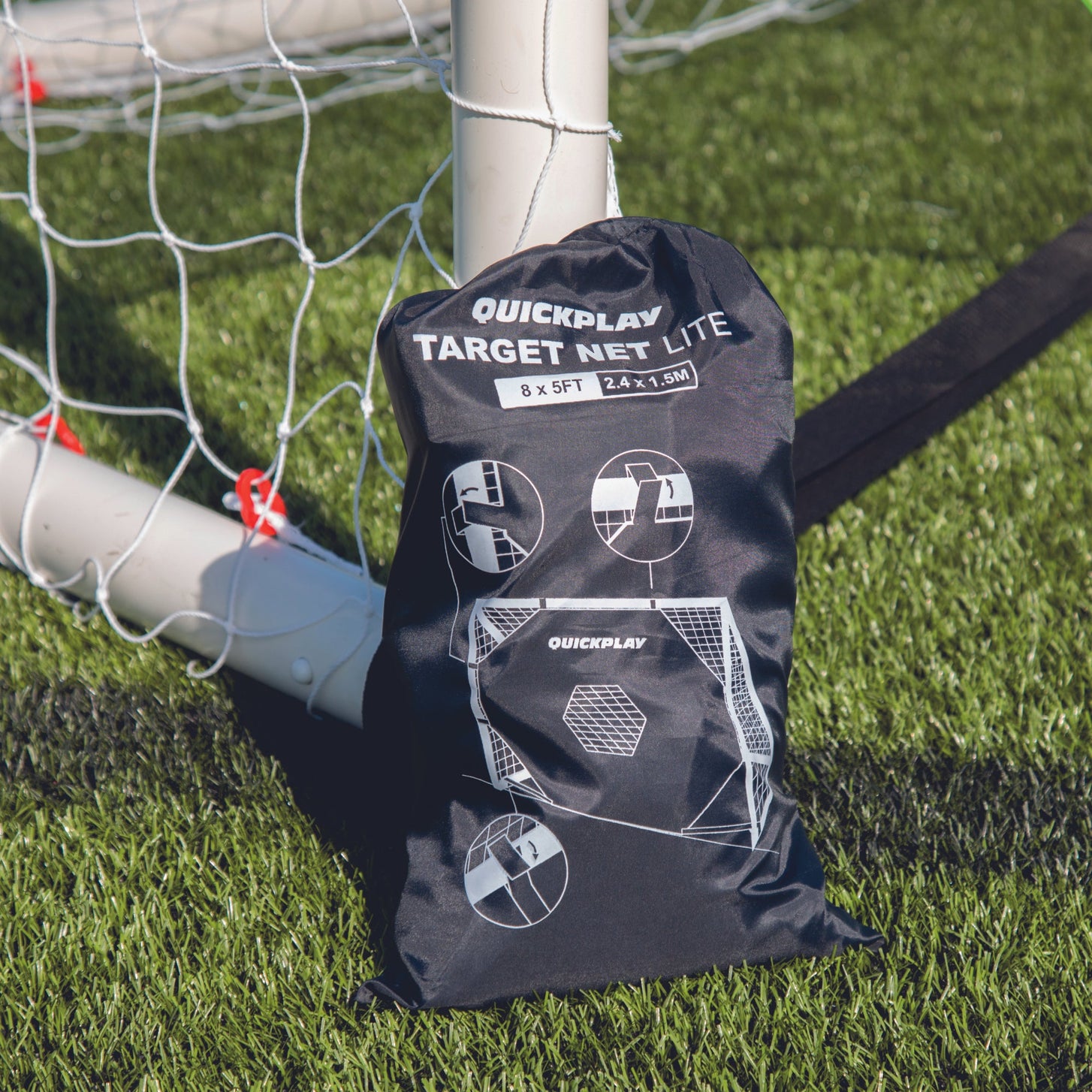 TARGET Net Lite for soccer goals 16x7' (excl. goal) QUICKPLAY