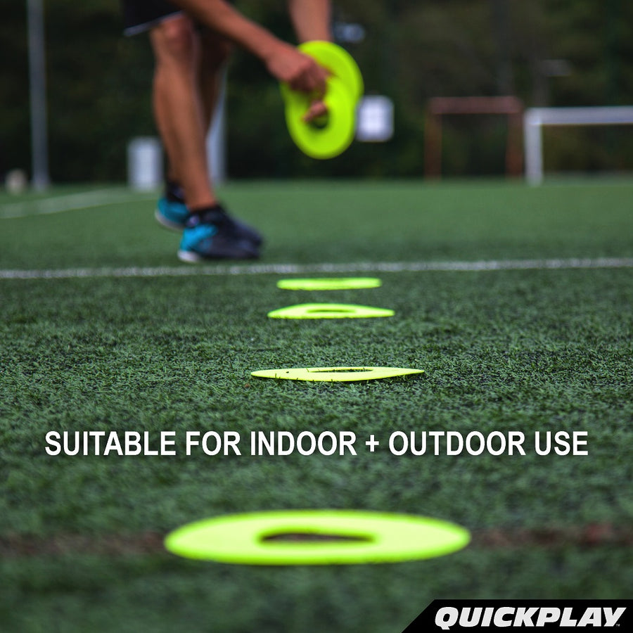 Flat Markers Neon (set of 10) QUICKPLAY