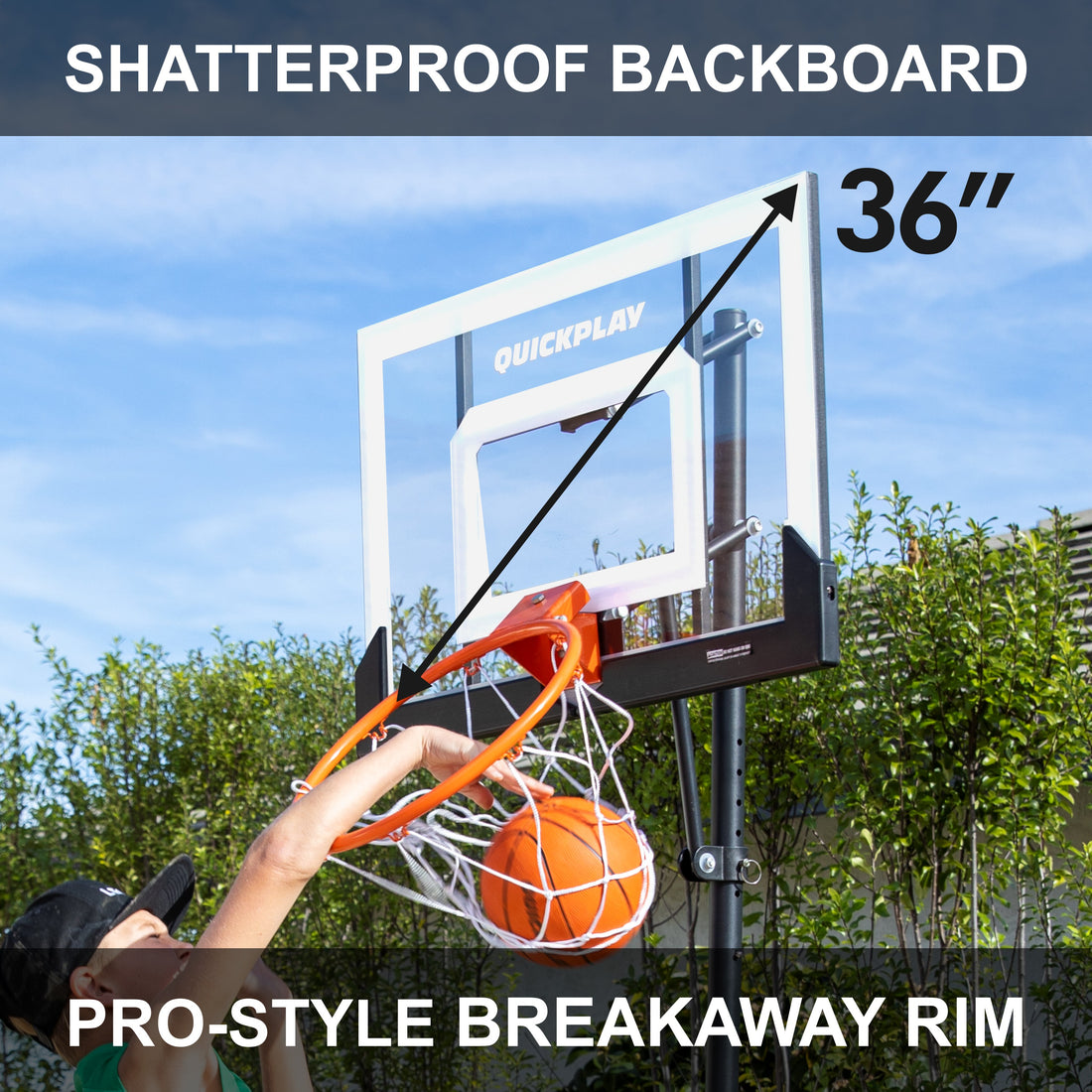 Basketball BALLER Mini Hoop System