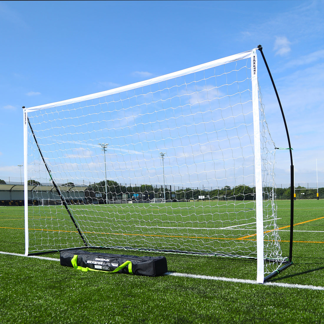 KICKSTER Elite Portable Futsal Goal 9.8x6.5' - QUICKPLAY - Astroturf indoor instructions portable Pro ship20 Soccer Soccer Coach Soccer Teams