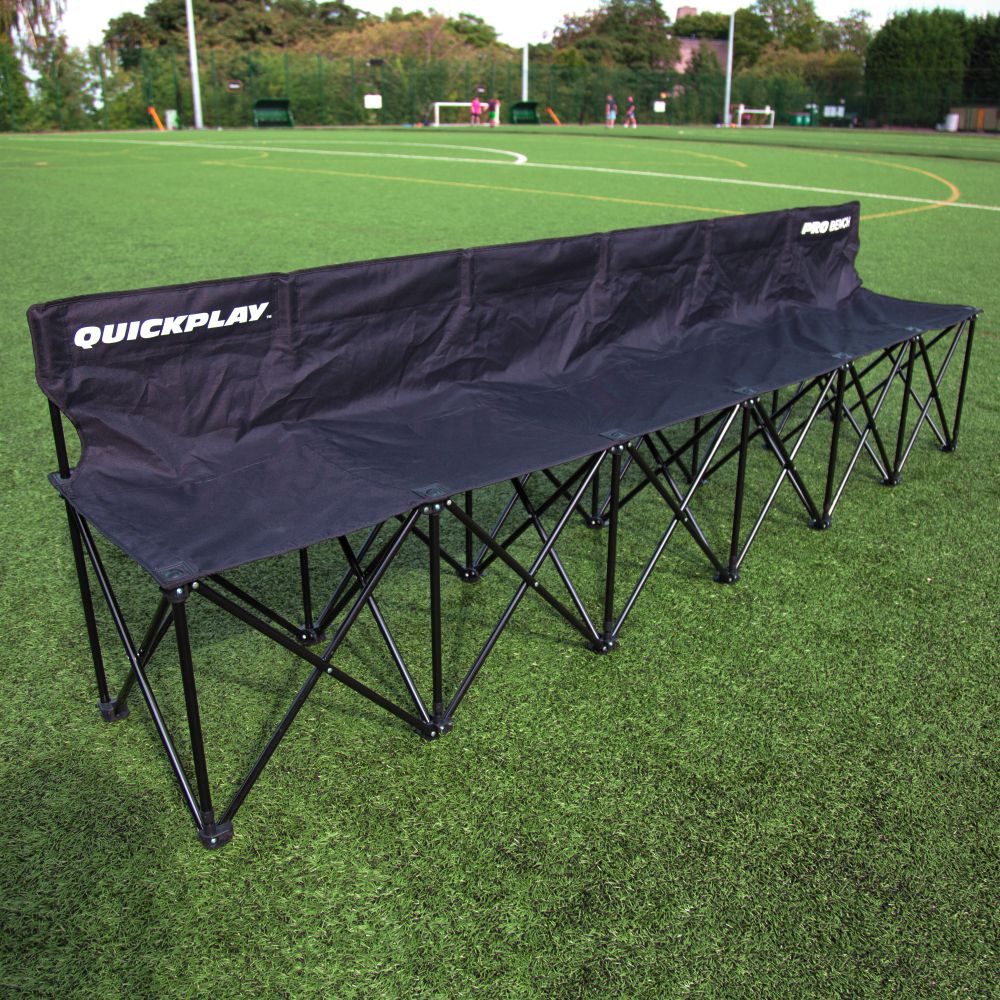 PRO BENCH 6 seat Team Spectator Bench - QUICKPLAY - Astroturf Baseball Baseball Teams Handball instructions Pro Seating ship20 Soccer Soccer Teams