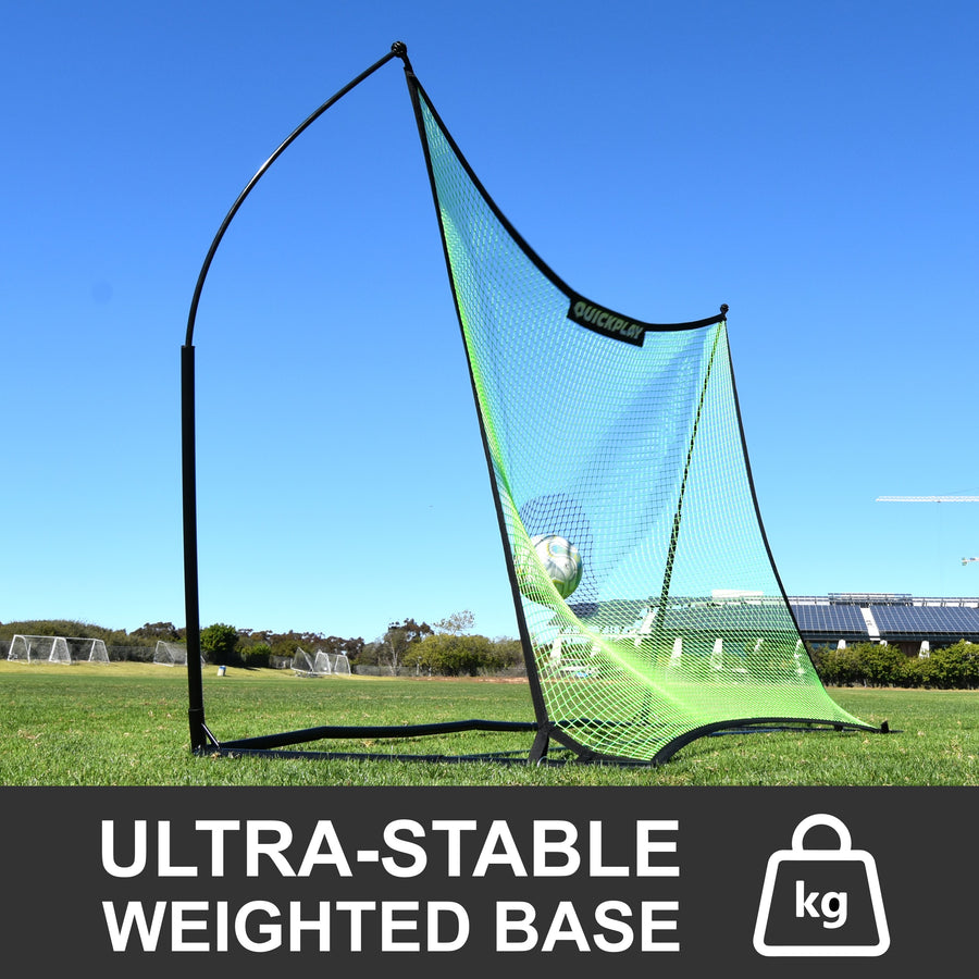 TEKKERS Soccer Rebounder Net XL 8x6' QUICKPLAY