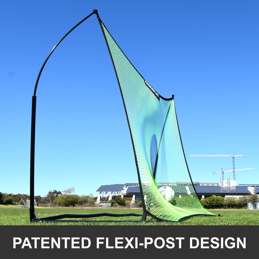 TEKKERS Soccer Rebounder Net XL 8x6' QUICKPLAY