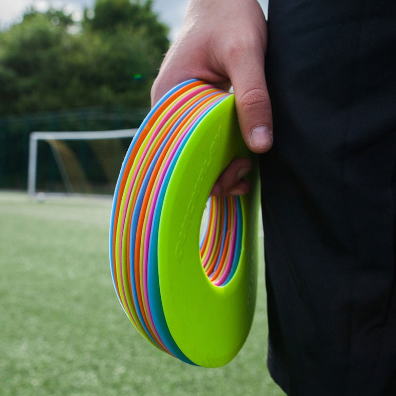 Flat Markers Multi-Color (set of 10) QUICKPLAY