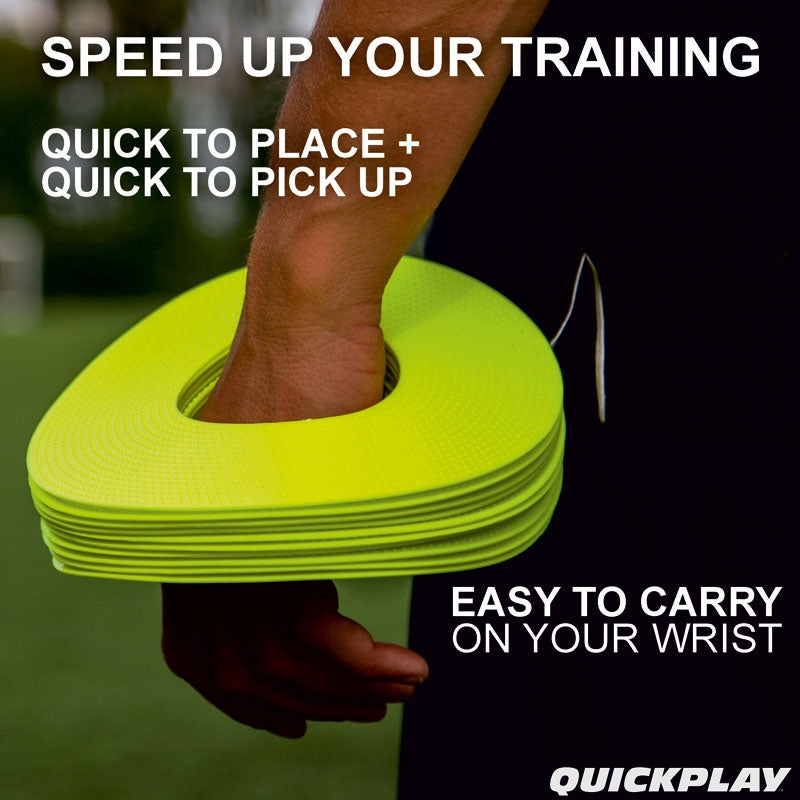 Flat Markers Multi-Color (set of 10) QUICKPLAY