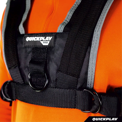 Utility Harness for Weighted Sleds - QUICKPLAY - instructions Pro ship10 Soccer Teams Speed & Agility Strength