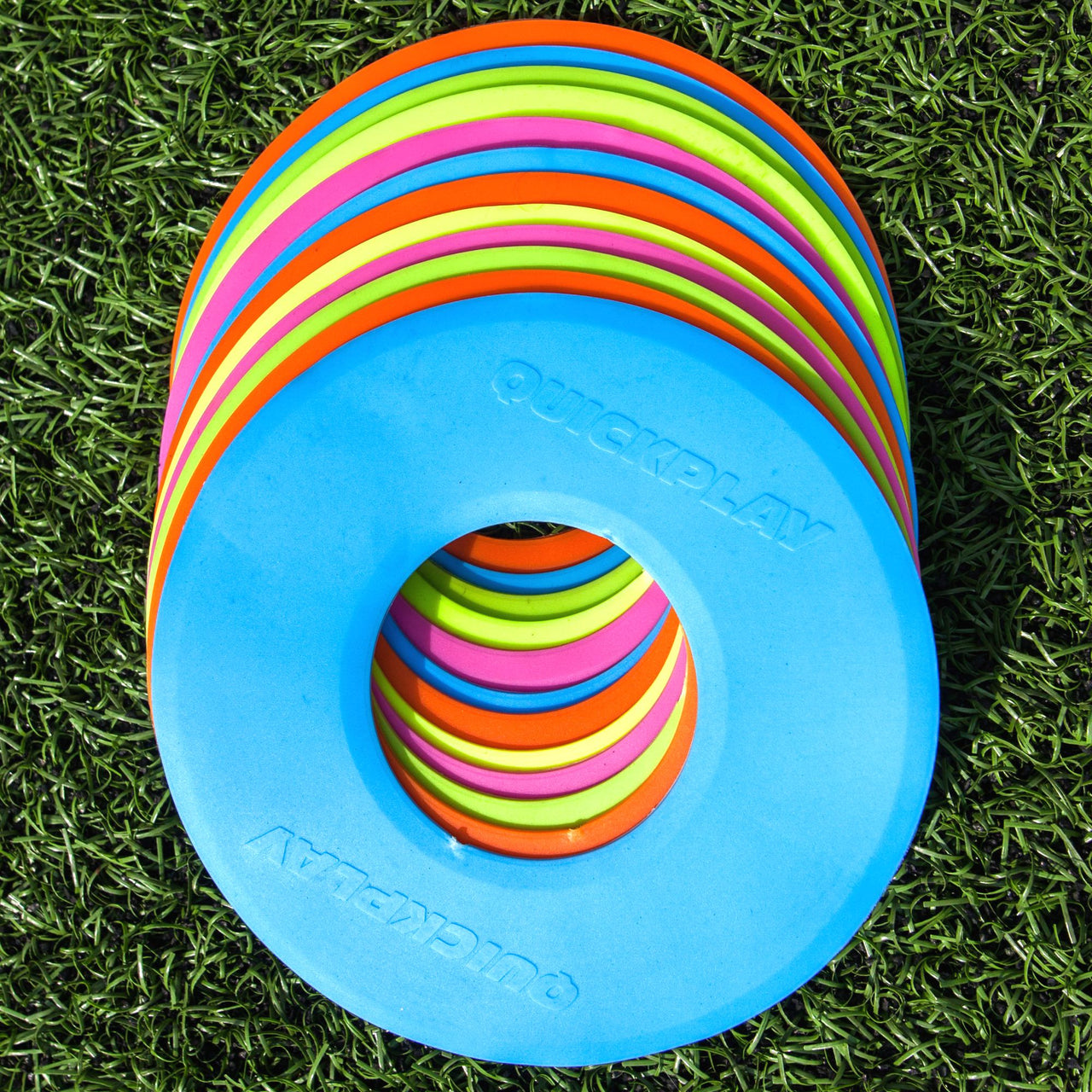 Flat Markers Multi-Color (set of 10) QUICKPLAY