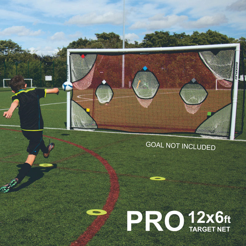 TARGET Net for soccer goals 12x6' (excl. goal)