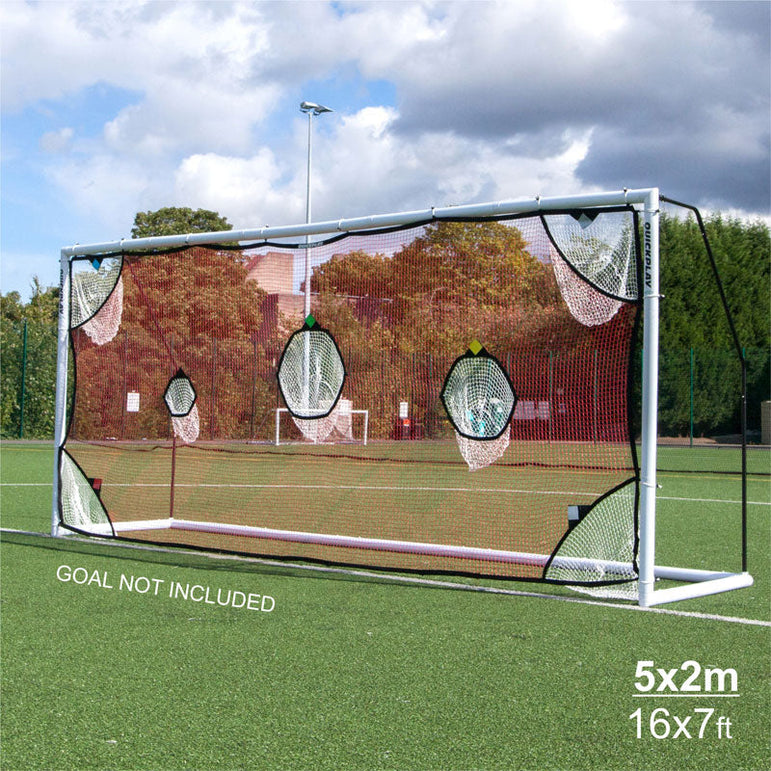 TARGET Net for soccer goals 16x7' (excl. goal) QUICKPLAY