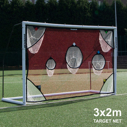 TARGET Net for Futsal Goals 9.8x6.5' (excl. goal) - QUICKPLAY - Handball Handball Training instructions Pro ship10 Soccer Soccer Accessory Soccer Coach Soccer Target Soccer Teams Soccer Training