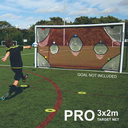 TARGET Net for Futsal Goals 9.8x6.5' (excl. goal) - QUICKPLAY - Handball Handball Training instructions Pro ship10 Soccer Soccer Accessory Soccer Coach Soccer Target Soccer Teams Soccer Training